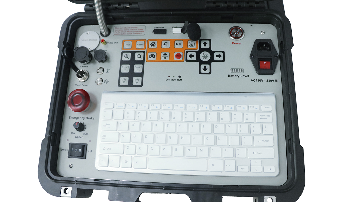 D10015APT-Dual Suitcase Conrol Panel